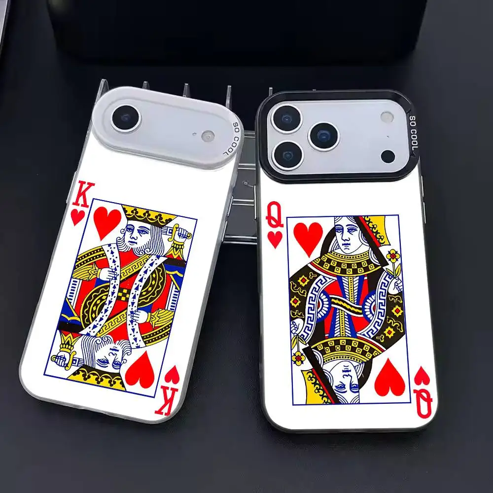 capa-de-celular-fosca-prata-candy-com-estampa-de-cartas-de-poker-para-iphone-17-16-15-14-13-12-11-pro-max-plus