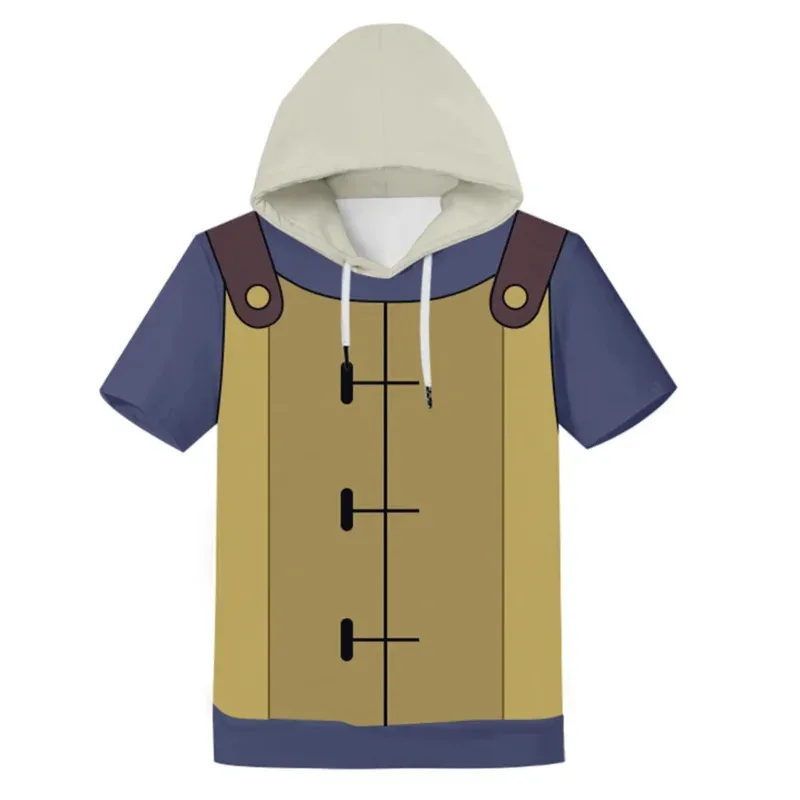 The Owl Cos House Season 3 Hunter T-shirt Hoodie Pants Cosplay Costume Men Women Summer 3D Print Short Sleeve Shirt XDS4F