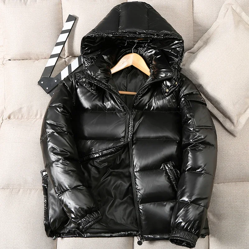 

LIBIELIY Men's Women's Winter Warm Thick Down Jackets High Quality Coat Brand Men Women Coats Thickened Down Jacket Fashion Park