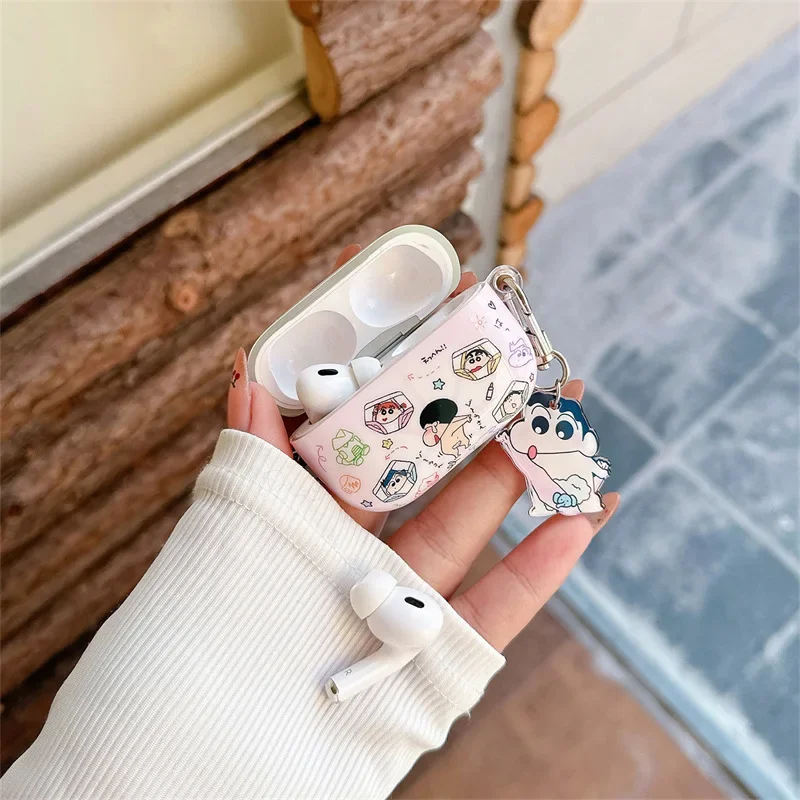 Cute Bathing Boy Case for AirPods 4 Airpod 1 2 3 Pro Pro2  Bluetooth Earbuds Charging Box Protective Earphone Case Cover