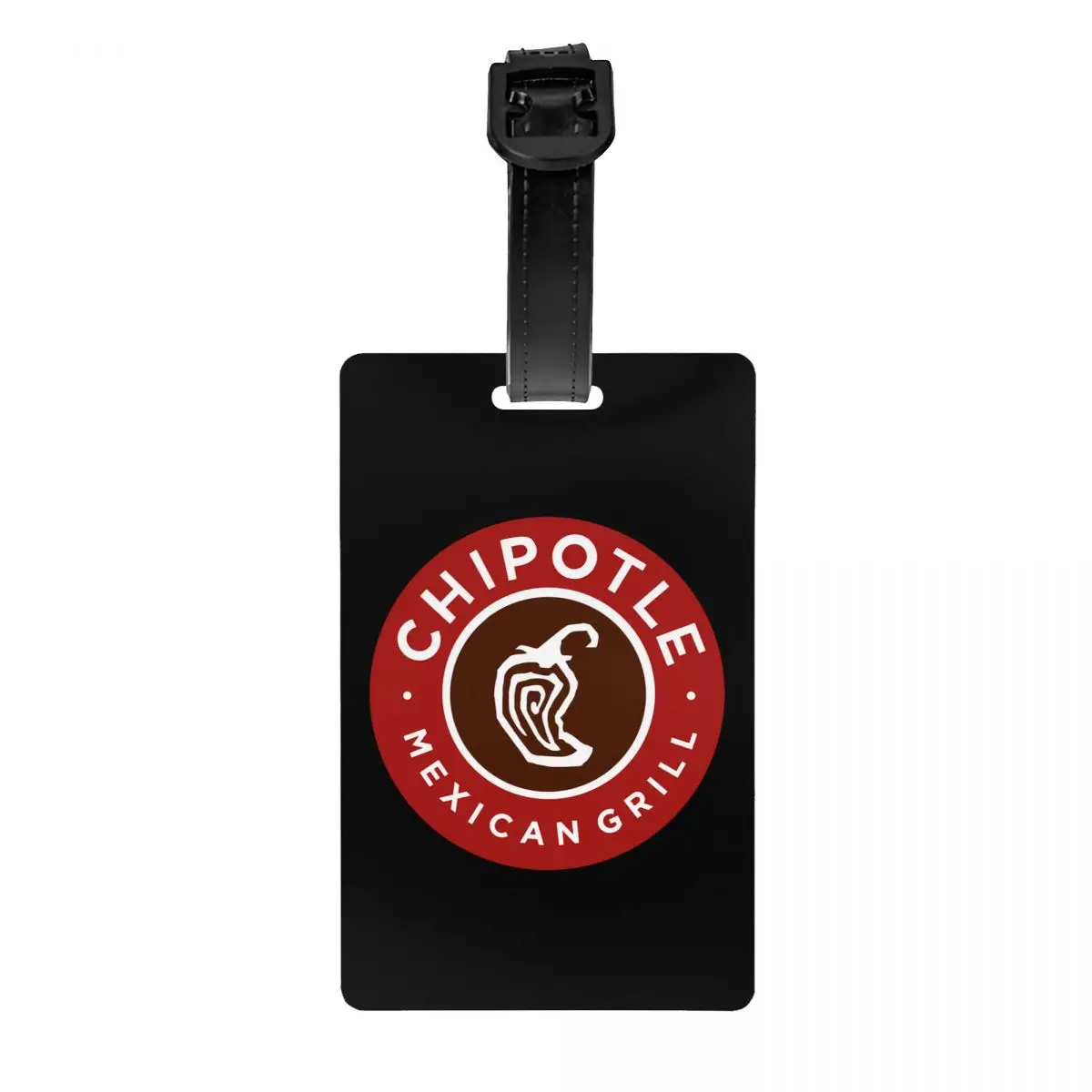 

Chipotle Mexican Grill Luggage Tag Custom Baggage Tags Privacy Cover Name ID Card