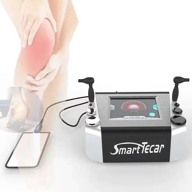 

Newest Smart TecR Physiotherapy Diathermy TECAR 448kHz Facial Anti-Aging Slimming Fat Elimination Pain Relief Massage Machine