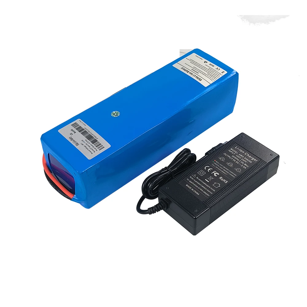 Customized Ebike Lithium Battery Pack Escooter 24V 36V 48V 12Ah 14Ah 17.5Ah 20Ah Electric Tricycle Batteries with Charger