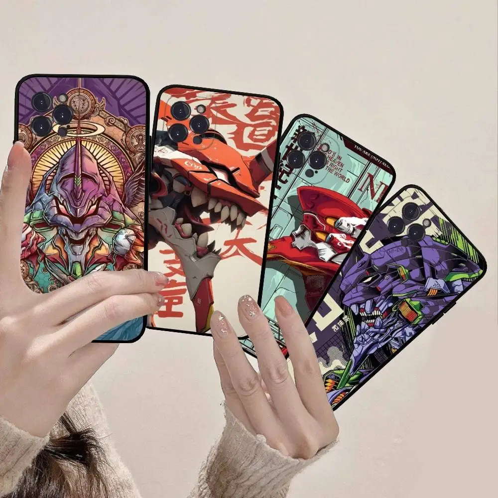 

Anime Classic E-evangelion Cartoon Phone Case For IPhone 16 15 14 11 12 13 Mini Pro XS Max Cover 6 7 8 Plus X Funda Shell