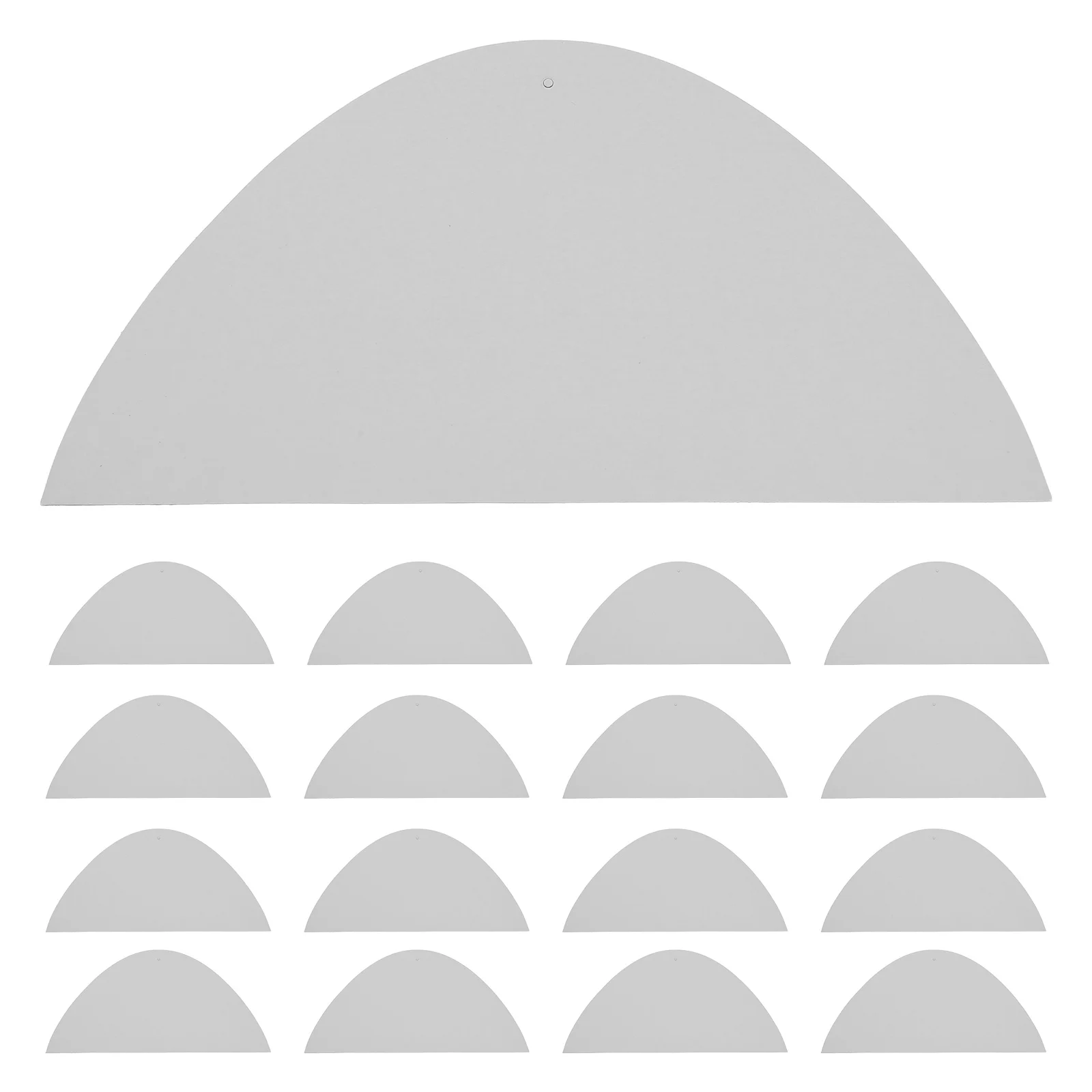 

100pcs Hat Shaper Insert Cap Cardboard Support For Knit Hats Shape Organizer Universal Inner Liner Reusable Flat