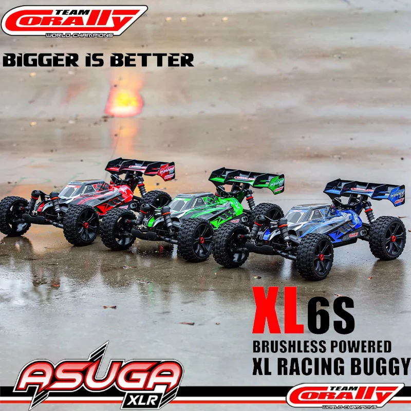 

Team Corally 1/7 ASUGA XLR6S RTR 2023 Electric Off Road RC Buggy Remote Control Racing Model Vehicle For RC Hobby Enthusiasts