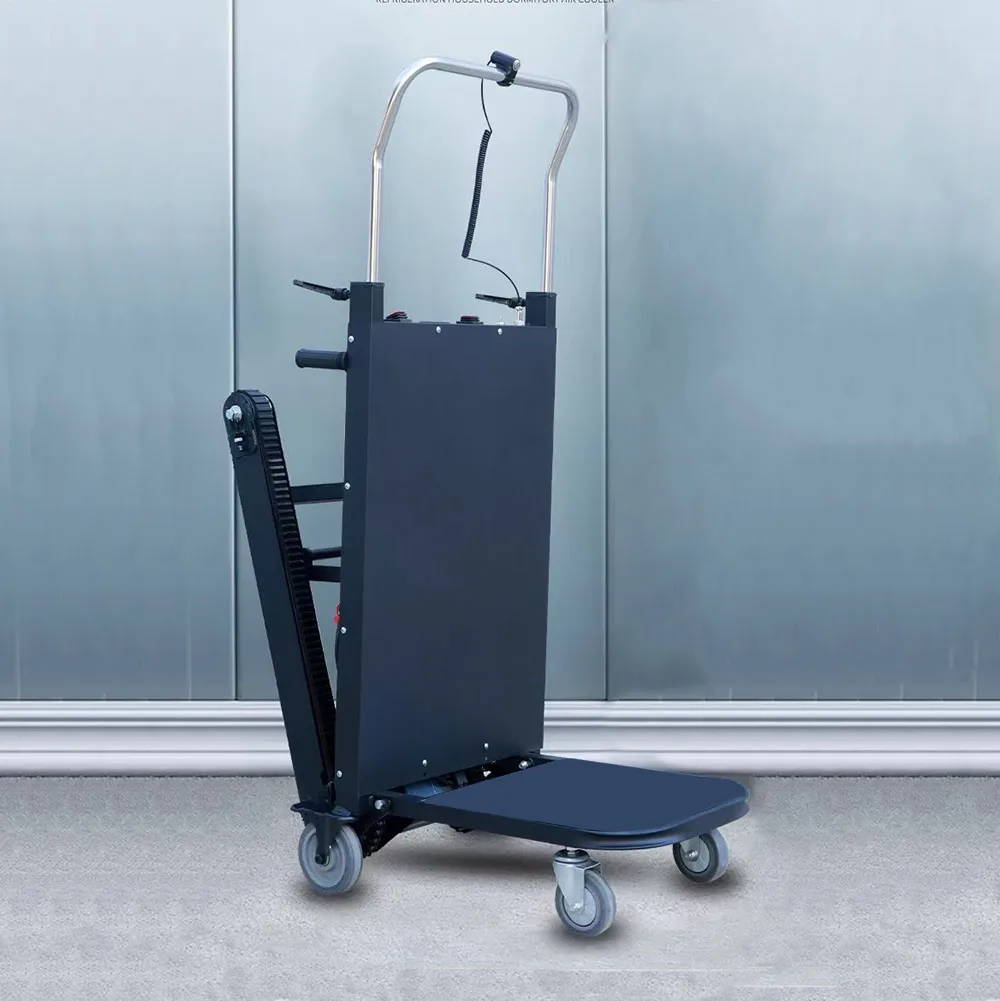 200kg 300kg Electric Power Trolley with Sliding Climbing Electric Stair Climbing Hand Truck