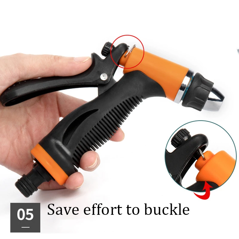 Spray Sprinkler Garden Water Spray Gun High Pressure Car Wash Water Sprayer Car Washing Sprinkle Nozzle Plant Watering