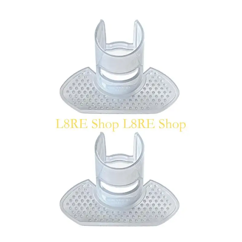 L8RE 2Pcs Floor Scrubber Water Tanks Splash Guard Replacement Parts ABS Texture