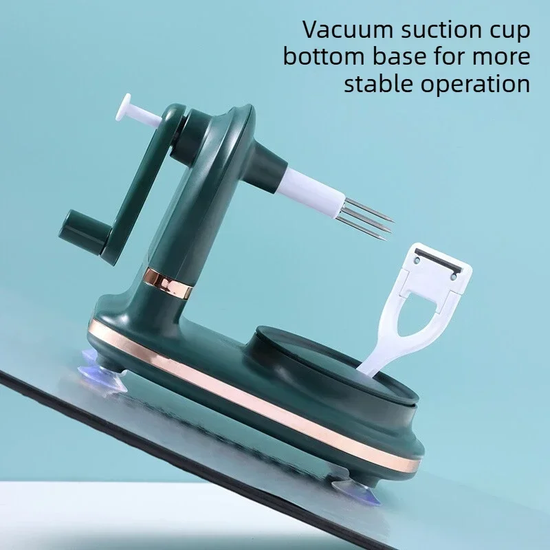 Hand Crank Apple Peeler Multifunctional Rotary Fruit Peeling Machine Manual Apple Corer Slicer Household Kitchen Gadget