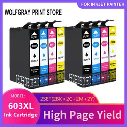 Compatible ink cartridge For 603XL T603 T603XL E603XL 603 XL for Epson XP-2100 XP-2105 XP-3100 XP-3105 XP-4100 XP-4105 WF-2810