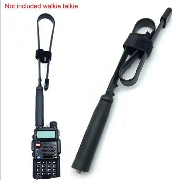 Walkie-talkie RZ CS, antena táctica plegable sma-hembra, VHF, UHF, banda Dual para Baofeng UV-5R, UV-16, UV-9R plus, nuevo