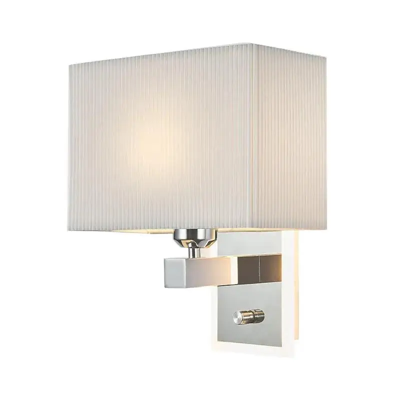 

American Indoor E27 Wall Lamp Modern Simple Creative Hotel Wall Lamp Led Nordic Bedroom Bedside Lamp Living Room Lamp