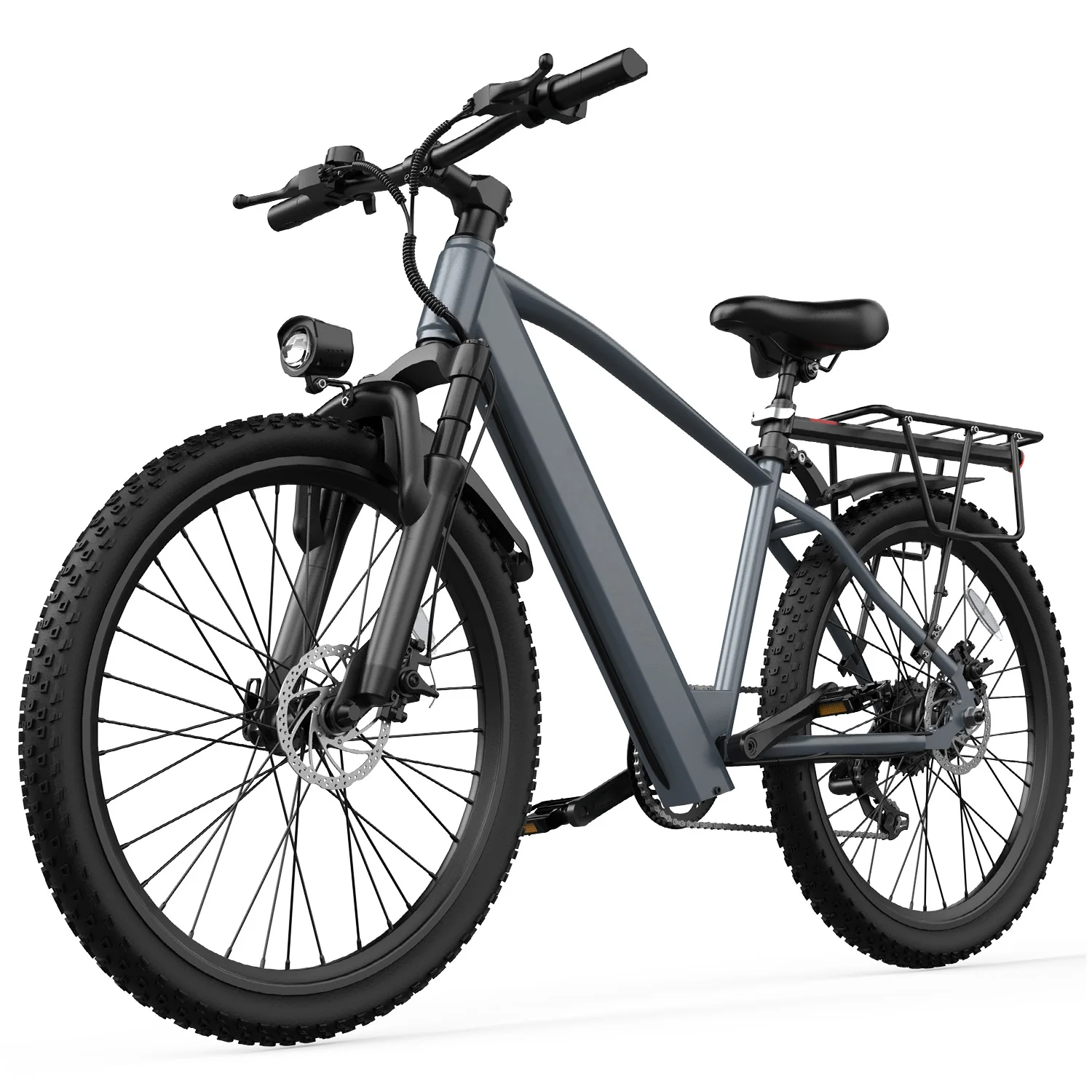 مستودع محلي الشحن ZL L26 الكبار Ebike الذروة 500 واط بطارية ركاب دراجة كهربائية 26 الإطارات الجبهة تعليق E-الدراجة #1