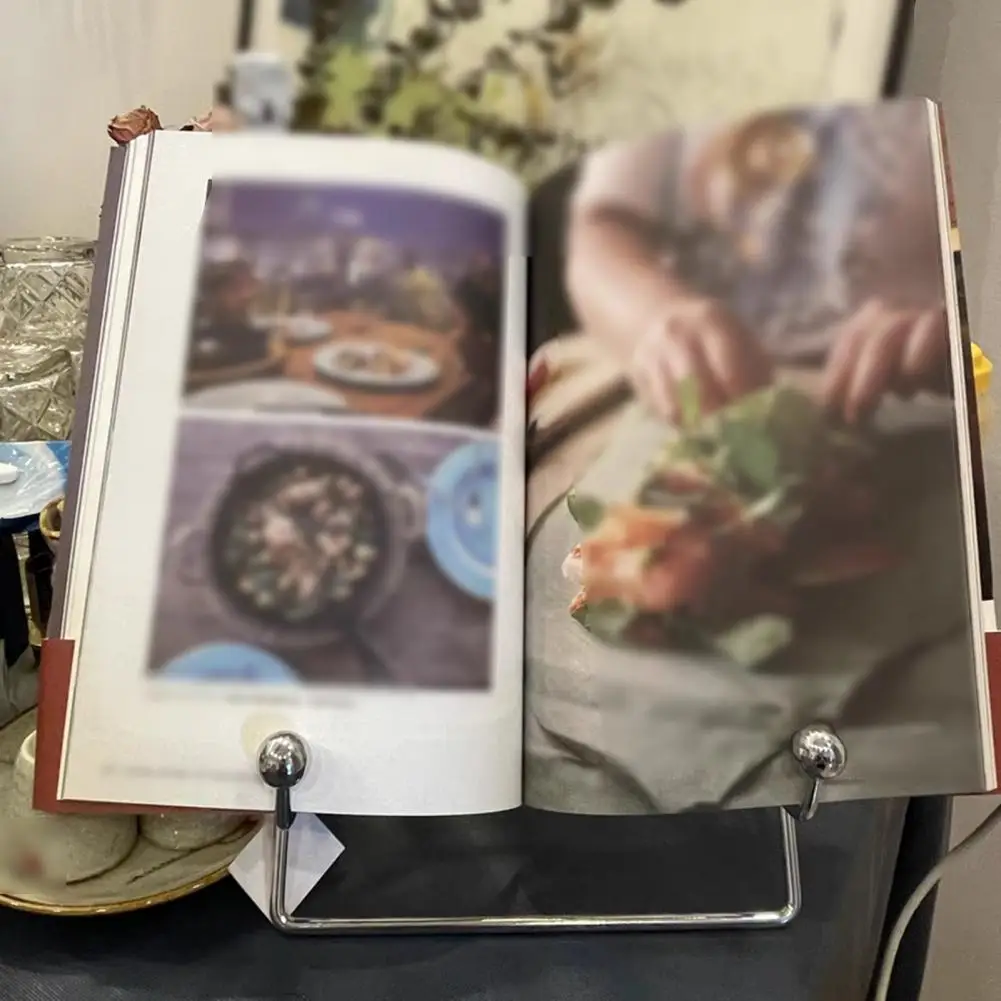 Soporte Triangular para tableta, soporte de hierro estable para exhibición de revistas, soporte multiusos para marcos de fotos