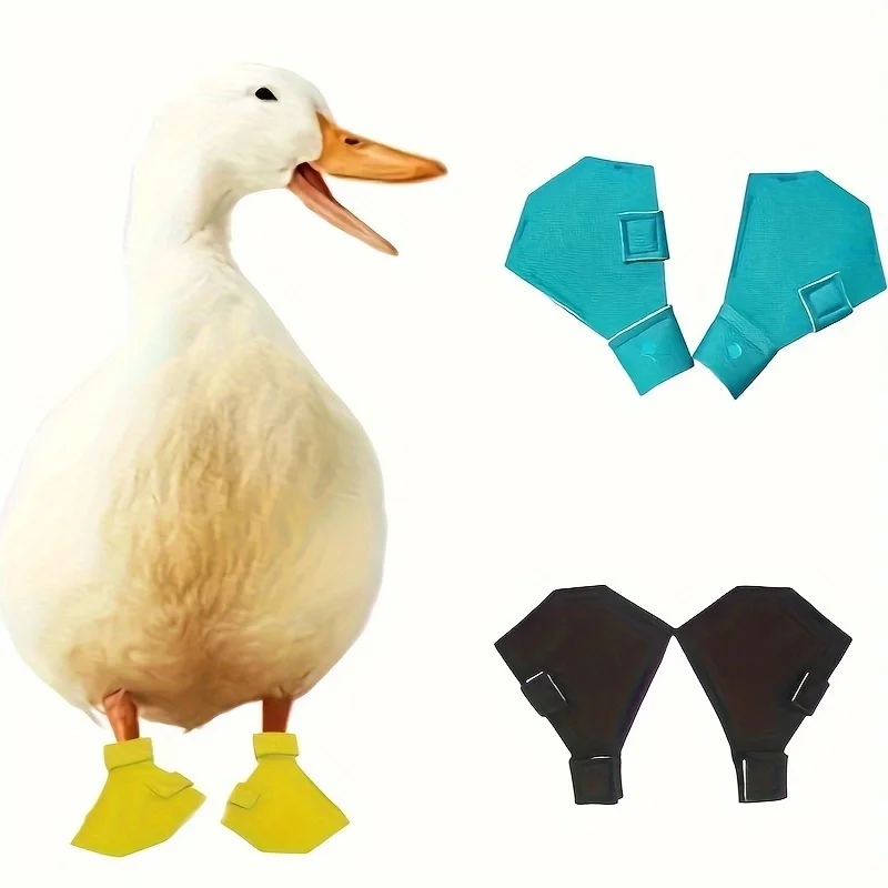 Pet Supplies Duck Goose Shoes Pet Duck Cole Duck Feet Bird Boots Protective Shoes