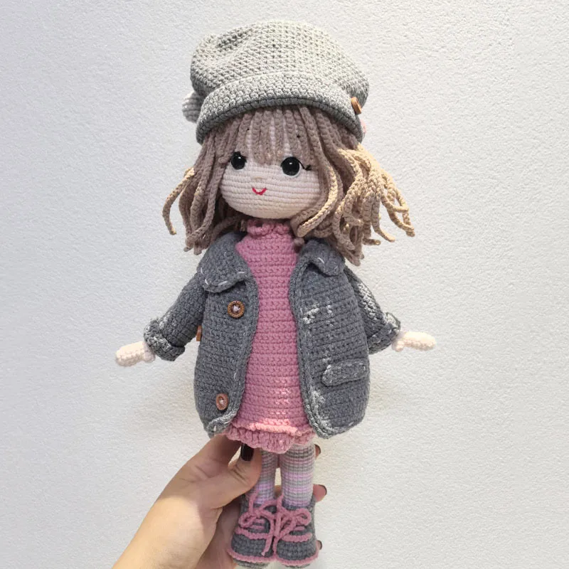 Handmade Knitting Doll Crochet Halloween Arim Dolls For Home Accessories Craft Toy Ornaments