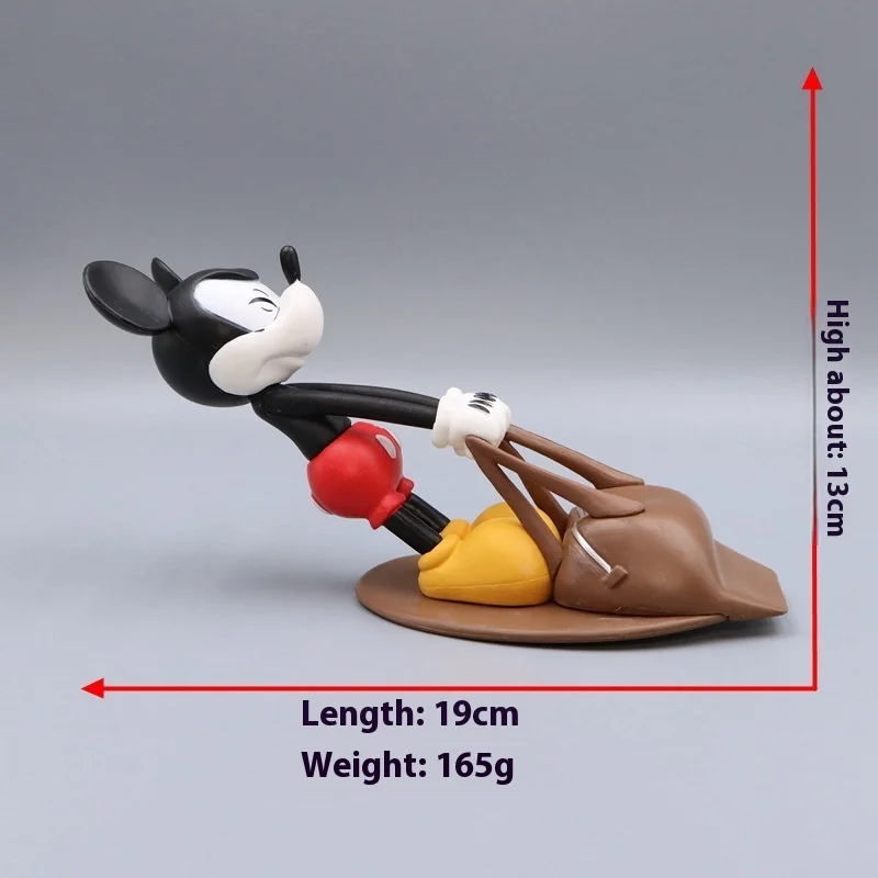 Disney Mickey Mouse Donald Duck Doorstop Collision Avoidance Door Cartoon Home Decor Fun Doll Desktop Decoration Gift For People image 4