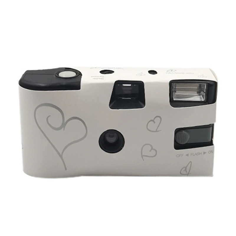 35Mm Disposable Film Camera With Flash Single Use Once Pictures Tool Wedding Bulk Travel Camp Party Supplies 16 Photos