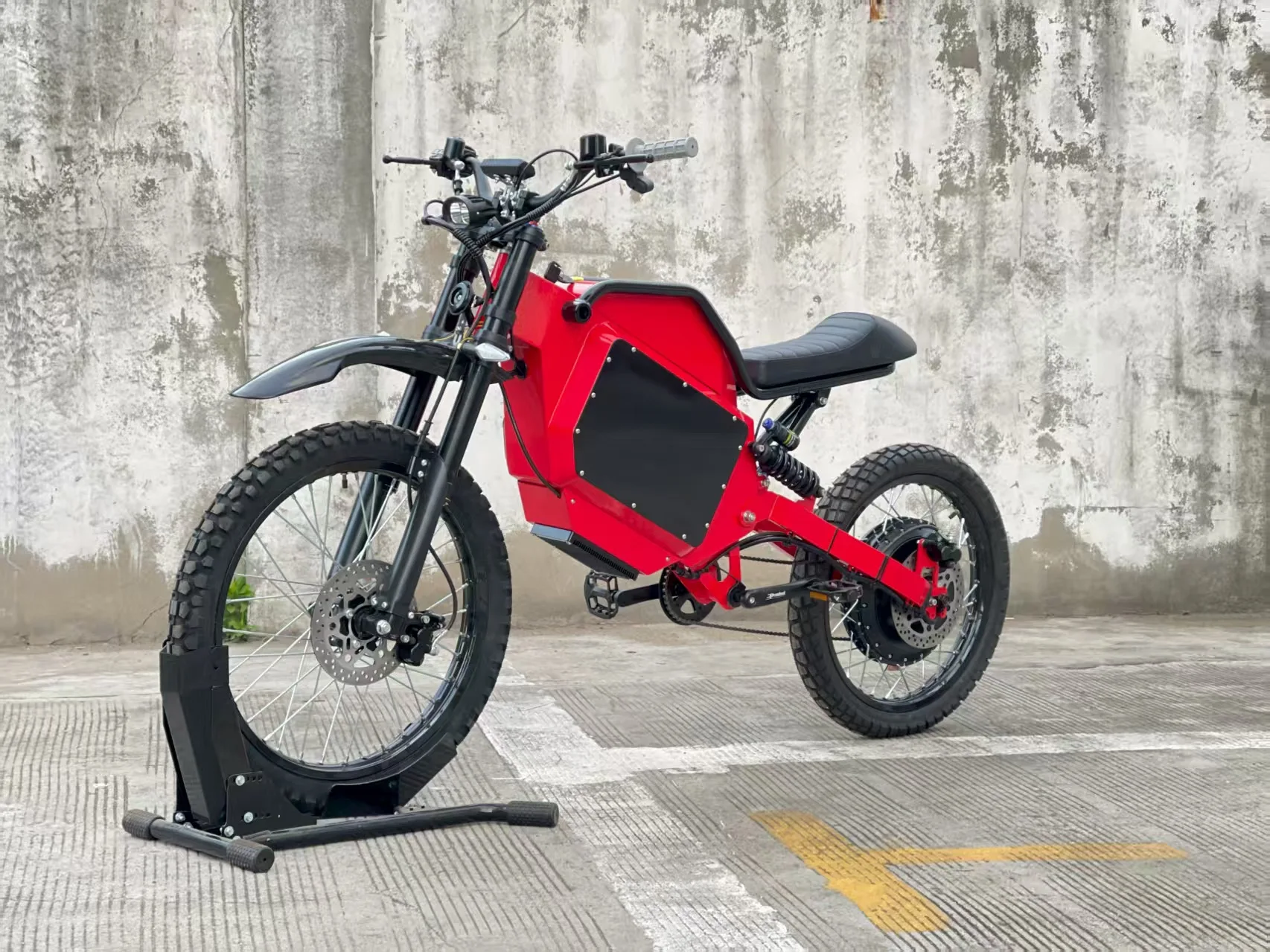 Newest SS80 Electric Hybrid Ebike 84V 25000W Off-Road Country Electric Bicycle With Integrated Lithium Battery Power Supply