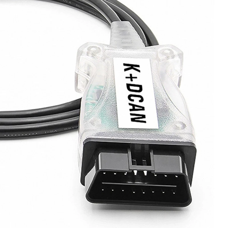 ABYL INPA K + DCAN رقاقة لسيارات BMW Obd2 أدوات تشخيص السيارات obd 2 الماسح الضوئي التبديل كابل واجهة USB K + DCAN لسيارات BMW