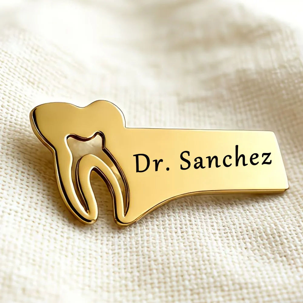 

Индивидуальные броши-значки из нержавеющей стали для врачей и медсестер: минималистичные украшения для медицинского персонала, идеальные подарки для врачей и студентов-медиков