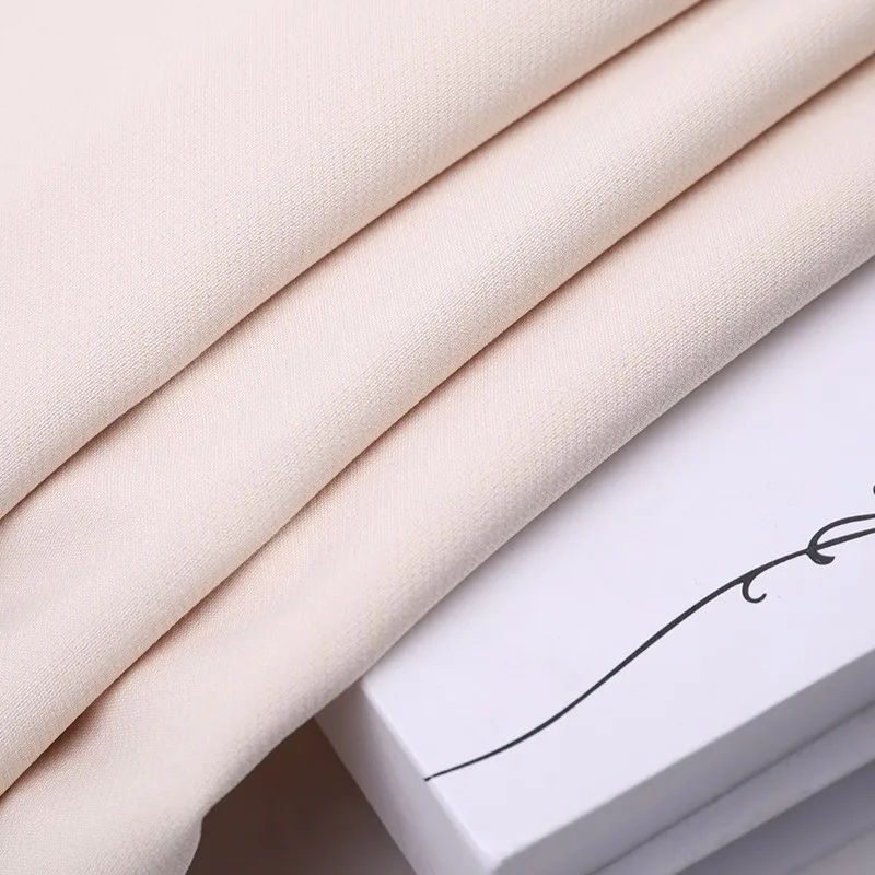 

Polyester-spandex woven fabric dyed stretch polyester for casual suits