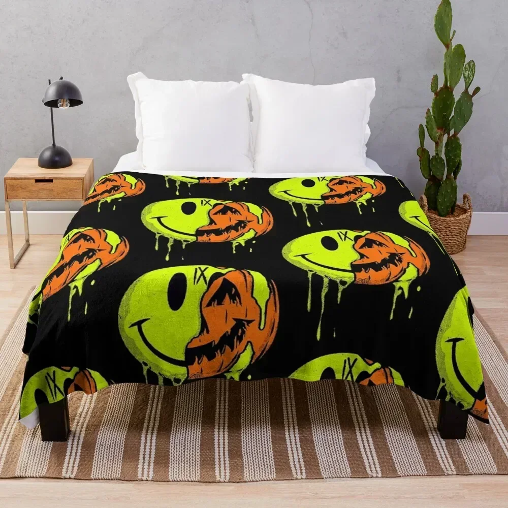 

glossy smile Throw Blanket Lightweight Cozy Blanket for Bed Sofa