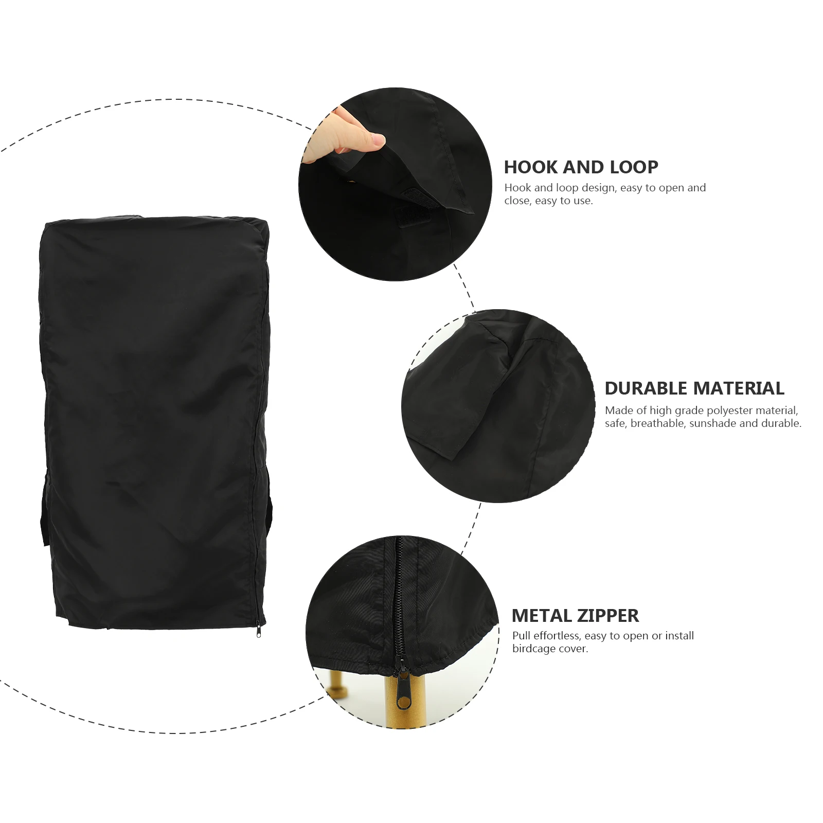 

Bird Cage Cover Night Small Medium Parakeet Pet Parrot Breathable Sunshade Durable Windproof Rain Creative Accessory Protective