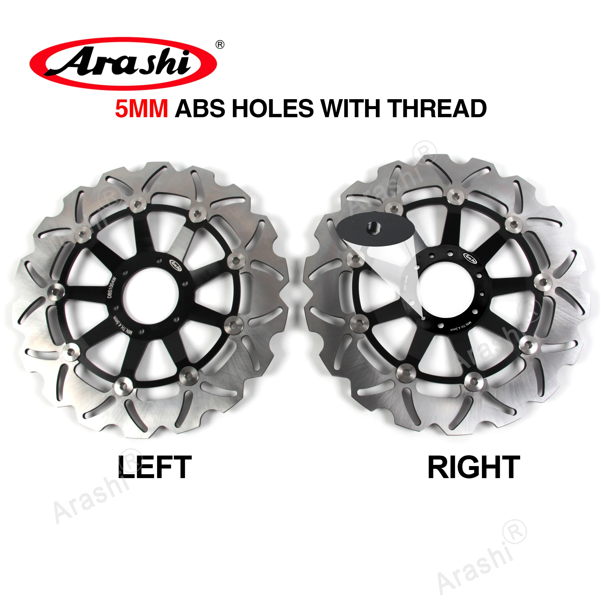 Arashi Voor HONDA XLV VARADERO ABS 1000 2004-2011 CNC Drijvende Remschijf Remschijven Voor Achter XLV1000 2005 2006 2007 2008