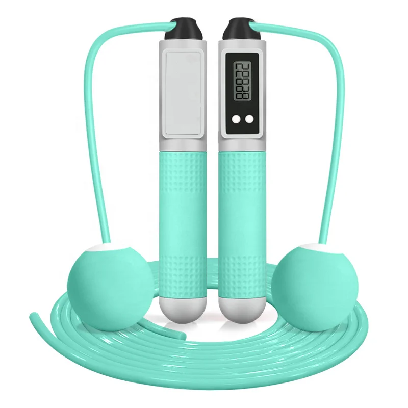 Electronic Cordless  Rope Digital Wireless Weight Counting Fitness Sports Rope