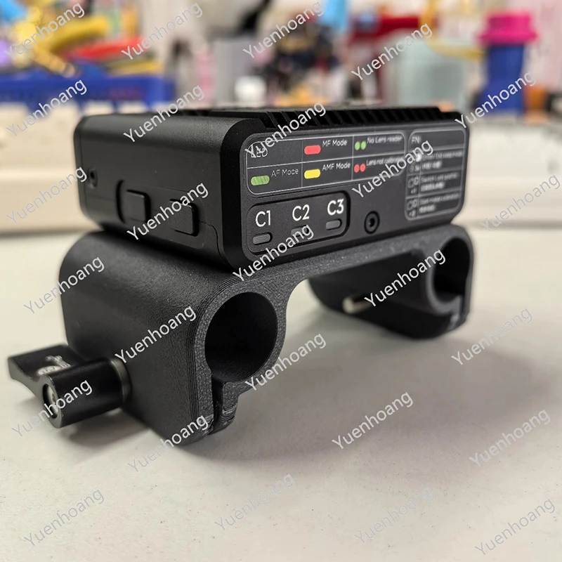 1PCS For DJI LiDAR Dual 15mm Rod Rail Mount Bracket 60mm Spacing 3D Printed PETG-CF Holder Adapter Rod System Support Accessory view 4