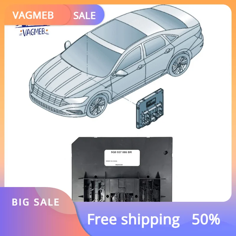 

Brand-new High configuration BCM direct multi-color ambient light Body Control Module For VW 5Q0 937 086 BL 5Q0 937 086BM/BJ/BL