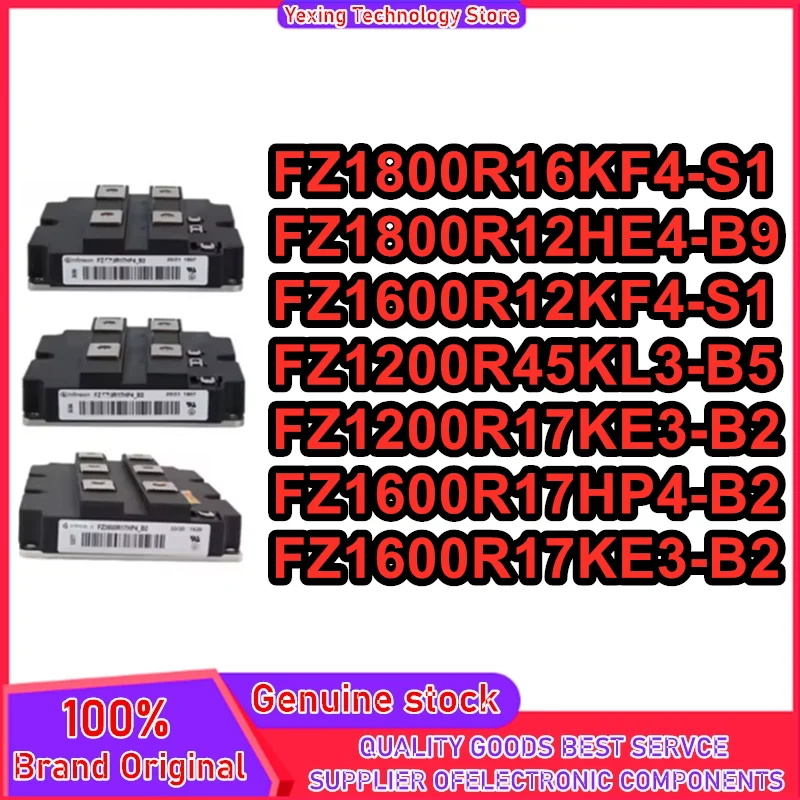 FZ1800R16KF4-S1 FZ1800R12HE4-B9 FZ1200R45KL3-B5 FZ1200R17KE3-B2 FZ1600R17HP4-B2 FZ1600R17KE3-B2 FZ1600R12KF4-S1