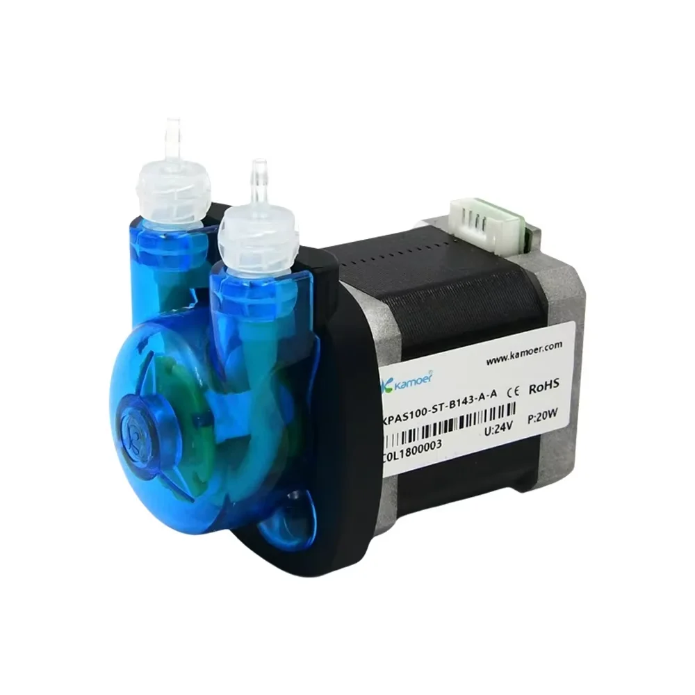kamoer-110-220ml-min-kpas100-kpas300-24v-stepper-motor-precision-peristaltic-pump-self-priming-metering-pump-for-laboratory