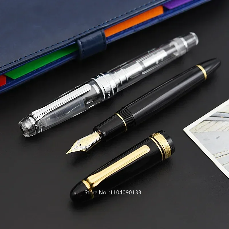 

Горячая новинка: перьевая ручка SAILOR KING OF FOUNTAIN PEN KOP 10-9618/9619, большая, с золотым наконечником 21К, двухцветное перо, коллекционная, для каллиграфии и письма