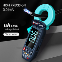 Winapex 268C AC Leakage Current Clamp Meter 0.01mA Professional Current Pliers NCV Live Wire Measurement AC DC Voltage Test