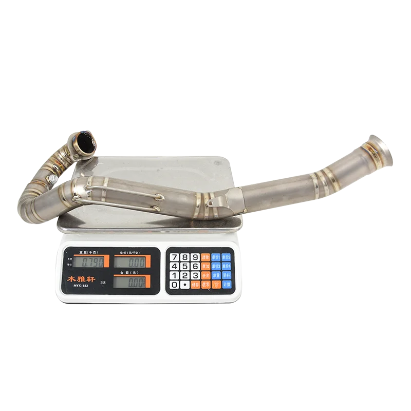 For KTM 690 SMC Enduro R 2019-2024 Husqvarna 701 Supermoto 2021 - 2024 Motorcycle Exhaust Escape Titanium Alloy Front Link Pipe