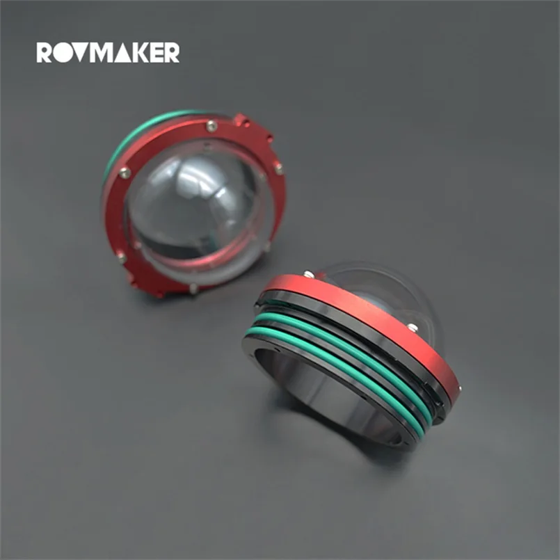 Openrov 10 Mpa Compressive ROV Camera Optical Dome Hatch Cover Sealing Compartment Cabin Watertight Flange Autonomous Vehicle