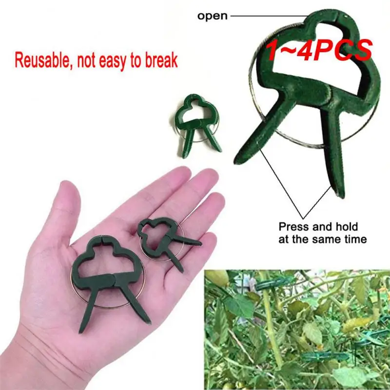 

1~4PCS 2022new 2/6/10 Pieces Reusable Plant Clips Plant Stems Vines Climbing Fixtures for Gardening Nursery Stand Tool