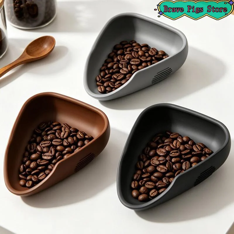[HM]Coffee Bean Display Disc Measuring Disc Weighing Bean Disc Coffee Powder Bean Disc Silicone Powder Connector Tea Disc[HM]