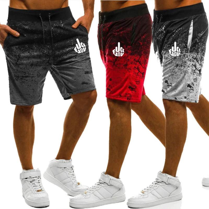 Summer Breathable Men Mesh Shorts Gym Bodybuilding Casual Loose Shorts Joggers Outdoor Fitness Beach Short Pants Sweatpant