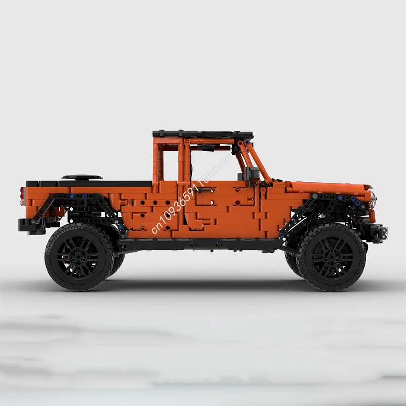 2019 個 MOC ジープ ラングラー JK8 テクニカルモデルビルディングブロックモジュラークラフトおもちゃ建築クリスマスギフト