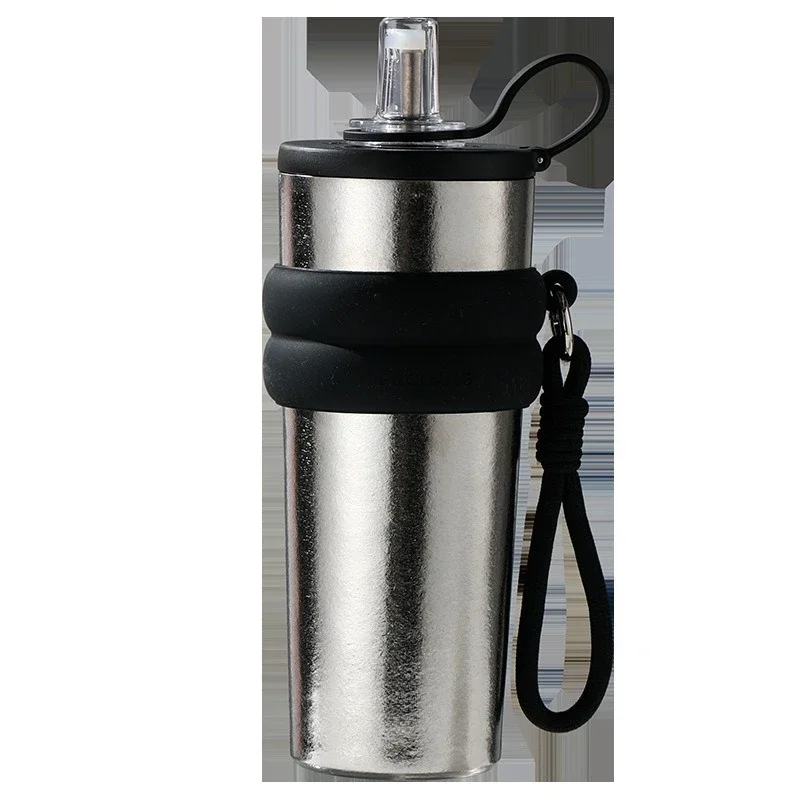 Limited Offer High Value Portable Thermal Insulation Coffee Cup Straw Water Cup