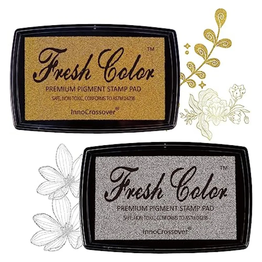 

Stamp Pad Ink Pads for Rubber Stamps Wedding Card Wedding Invitation Stamps for Crafts Scrapbooking Supplies Card Making Emboss
