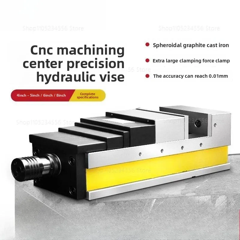 CNC Milling Machine Hydraulic Pneumatic Power Vise Double Station MC Booster Clamp