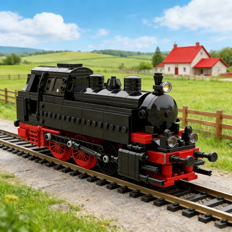 

Набор для сборки ретро-паровоза, модель для подростков и взрослых, STEM-проект, праздничный подарок