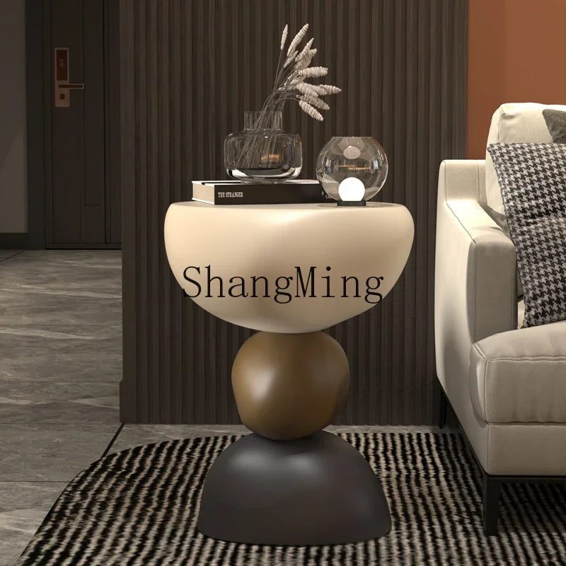 

CL Simple Modern Simple Living Room Bedroom Small Coffee Table Mini Premium Cream Home Accessories