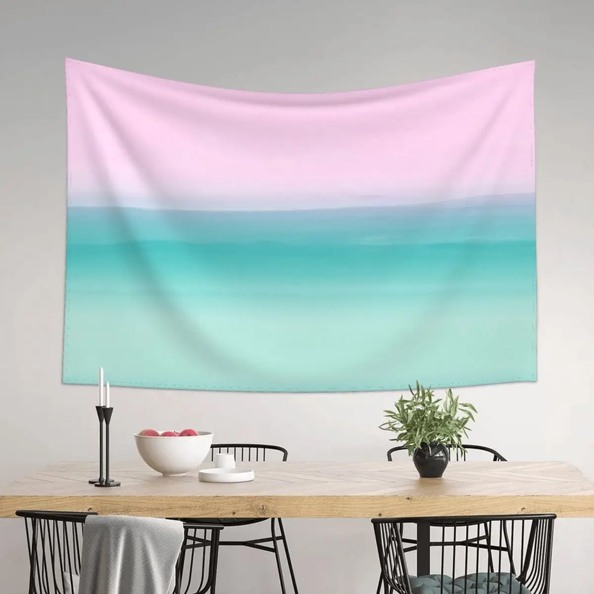 

Touching Seafoam Teal Pink Watercolor Abstract #1 #painting #decor #art Tapestry Home Decorating Outdoor Decoration Tapestry