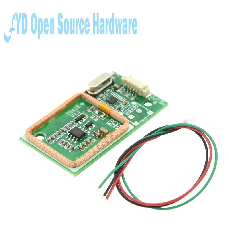 1pcs RFID Reader Wireless Module 3Pin 125KHz Card Reading EM4100 8CM DC 5V For IC Card PCB Attenna Sensor Kits